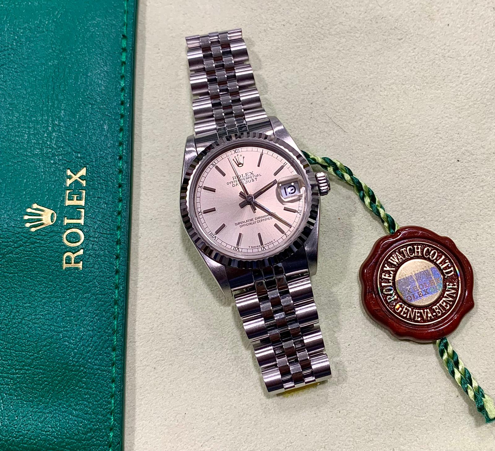 Rolex DATEJUST Lady  Crème 31mm 68274